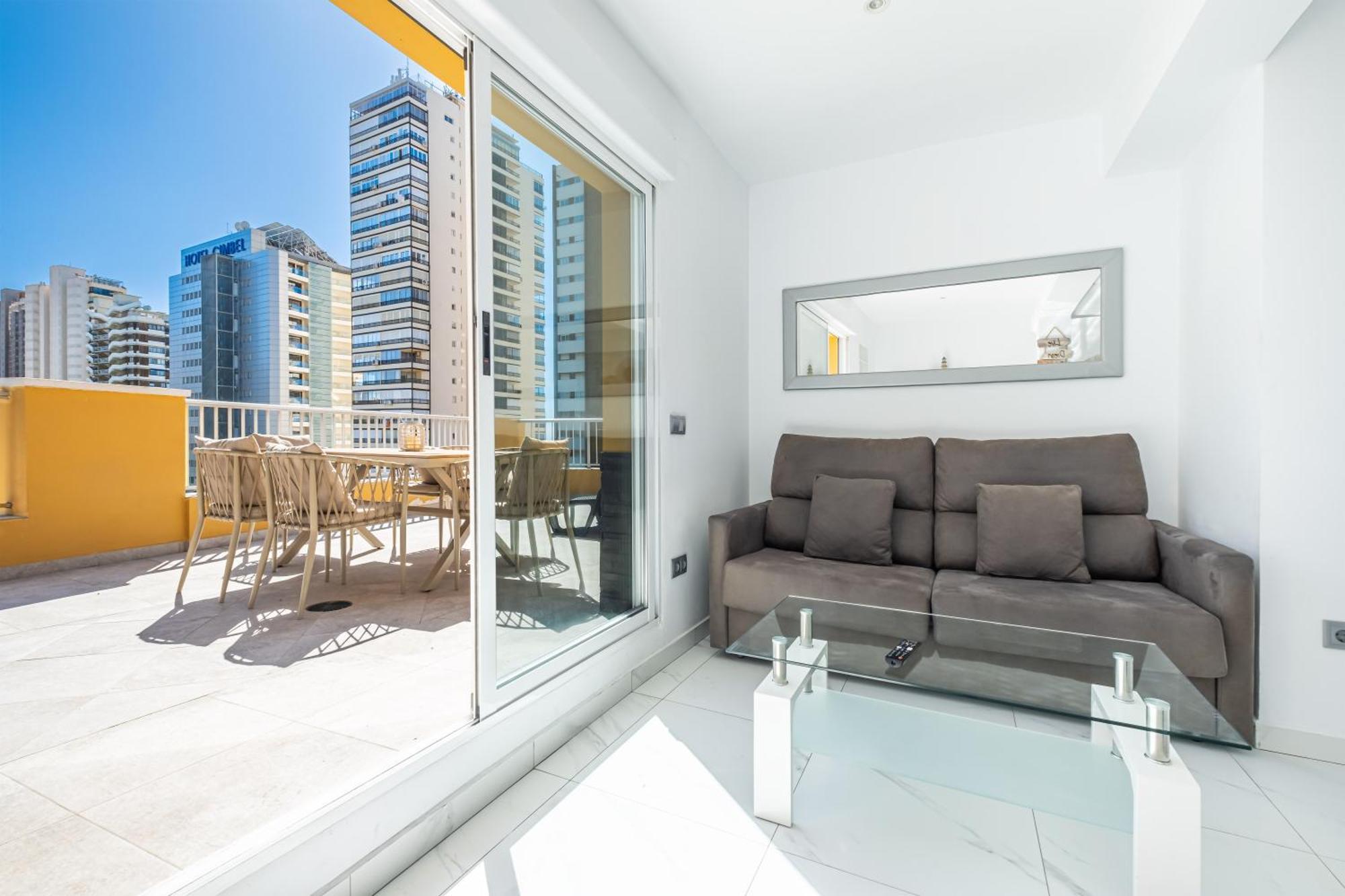 Penthouse Ancla 561 Levante Beach Benidorm Buitenkant foto