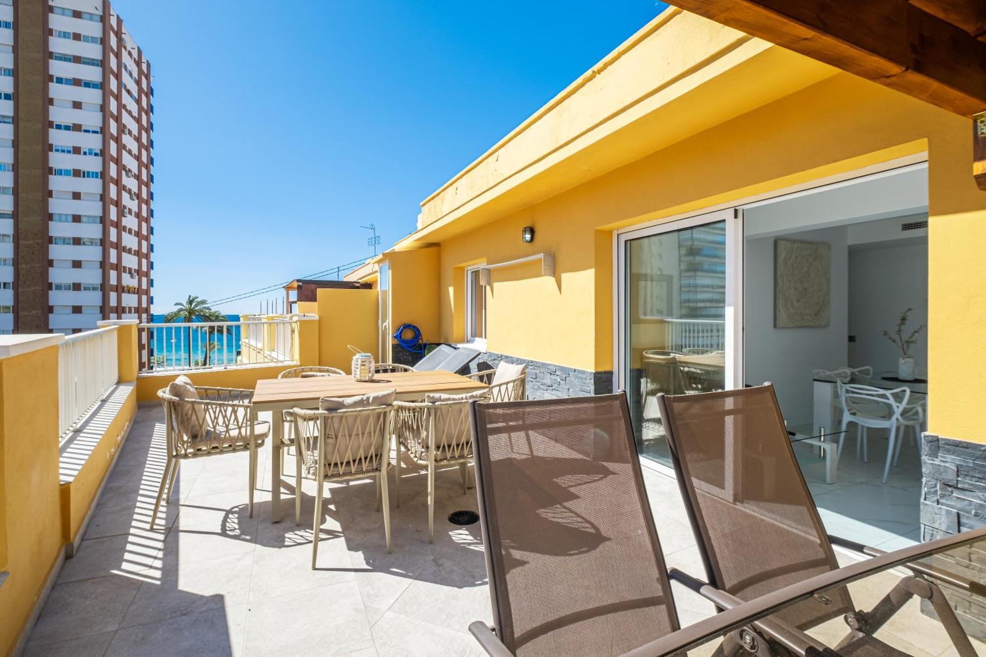Penthouse Ancla 561 Levante Beach Benidorm Buitenkant foto